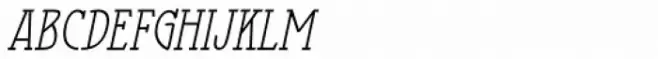 The Holloway Italic