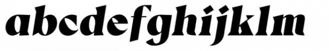 Thorfin Black Italic