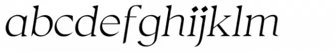 Thorfin Extra Light Italic