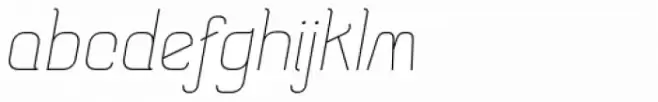 Tilda Thin Italic