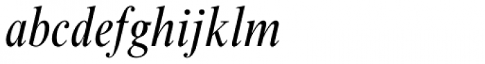 Times New Roman Pro Condensed Italic