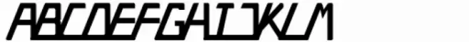 Trapezoidal Semi Bold Italic