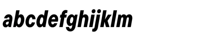 TT Commons Pro Condensed ExtraBold Italic