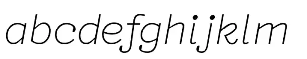 Typist Code Prop Thin Italic