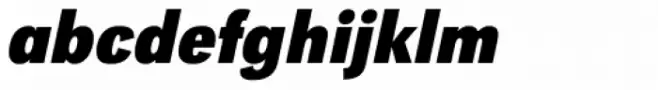 URW Grotesk ExtraNarrow Bold Oblique