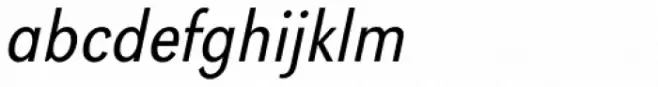URW Grotesk ExtraNarrow Light Oblique