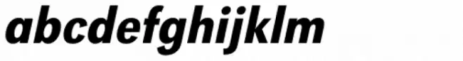 URW Grotesk ExtraNarrow Medium Oblique