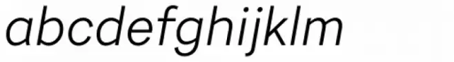 Urban Grotesk Italic