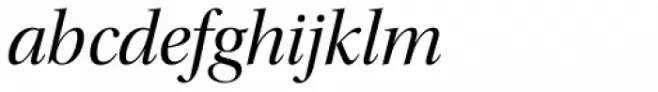 Utopia Display Italic