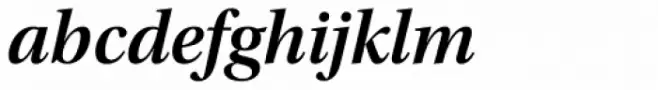 Utopia SubHead SemiBold Italic