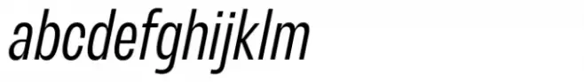 Variera Light Italic