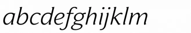 Varisse Book Italic