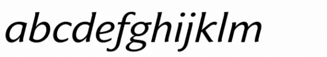 Varisse Soft Sans Italic