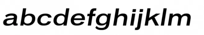 Vonnes Extended Medium Italic