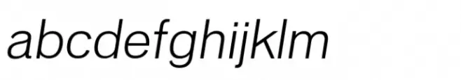 Vonnes Light Italic