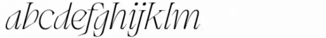 Wagon Extra Light Italic