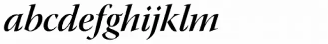 Warnock Pro Display SemiBold Italic