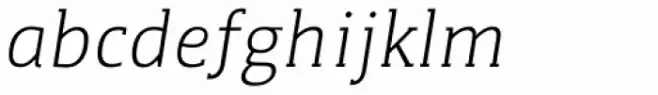 WerkSerif Light Italic