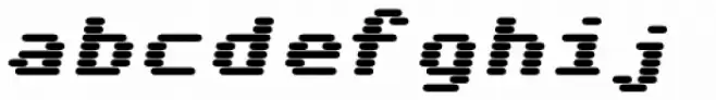 WL Rasteroids Bold Italic