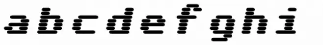 WL Rasteroids Monospace Bold Italic