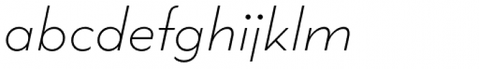 Wright Funk Thin Italic