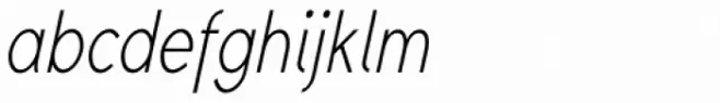 Yassitf Condensed Thin Italic