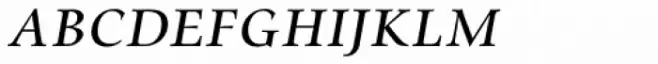 Zapf Renaissance B EF Book Italic SC