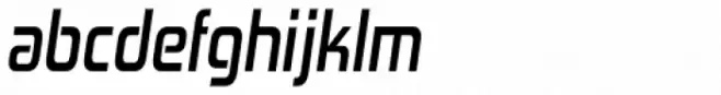 Zekton Condensed Bold Italic