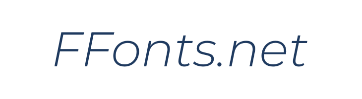 Montserrat Ace Light Italic font — Lorem ipsum body text preview