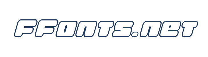 Hula Hoop Girl Bold Outline It font — Lorem ipsum body text preview