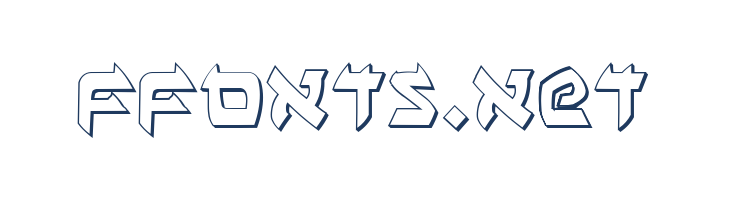 Ben-Zion 3D font — Lorem ipsum body text preview