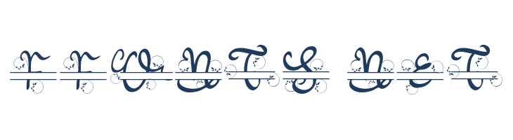 Meisha Monogram font — Lorem ipsum body text preview