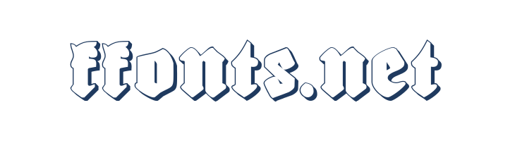 Biergärten Shadow font — Lorem ipsum body text preview