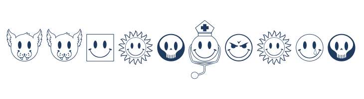 JLSSmilesSampler font — Lorem ipsum body text preview