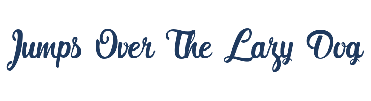 Blanche de la Fontaine font — pangram preview