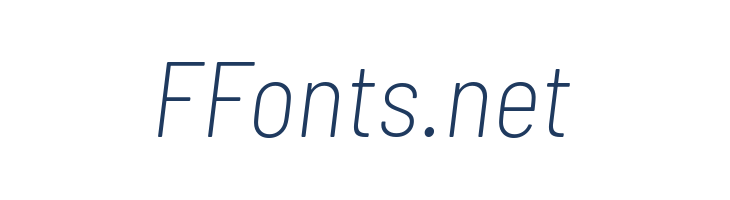 Barlow Semi Condensed ExtraLight Italic font — Lorem ipsum body text preview